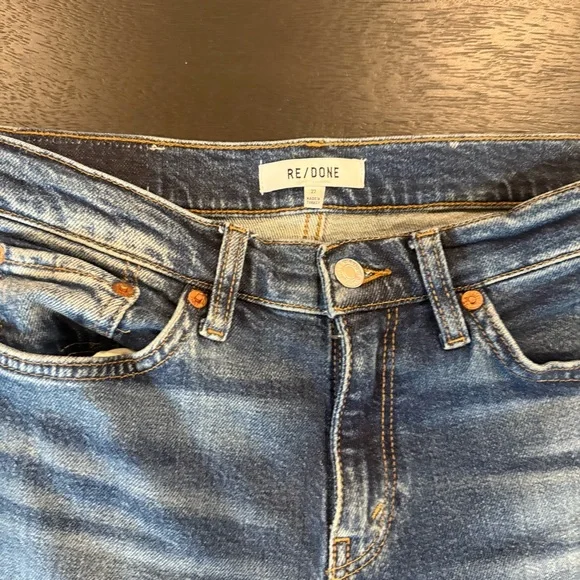 RE/DONE
MIDRISE BABY - BOOTCUT JEANS - AZZURRO - Picture 5 of 12